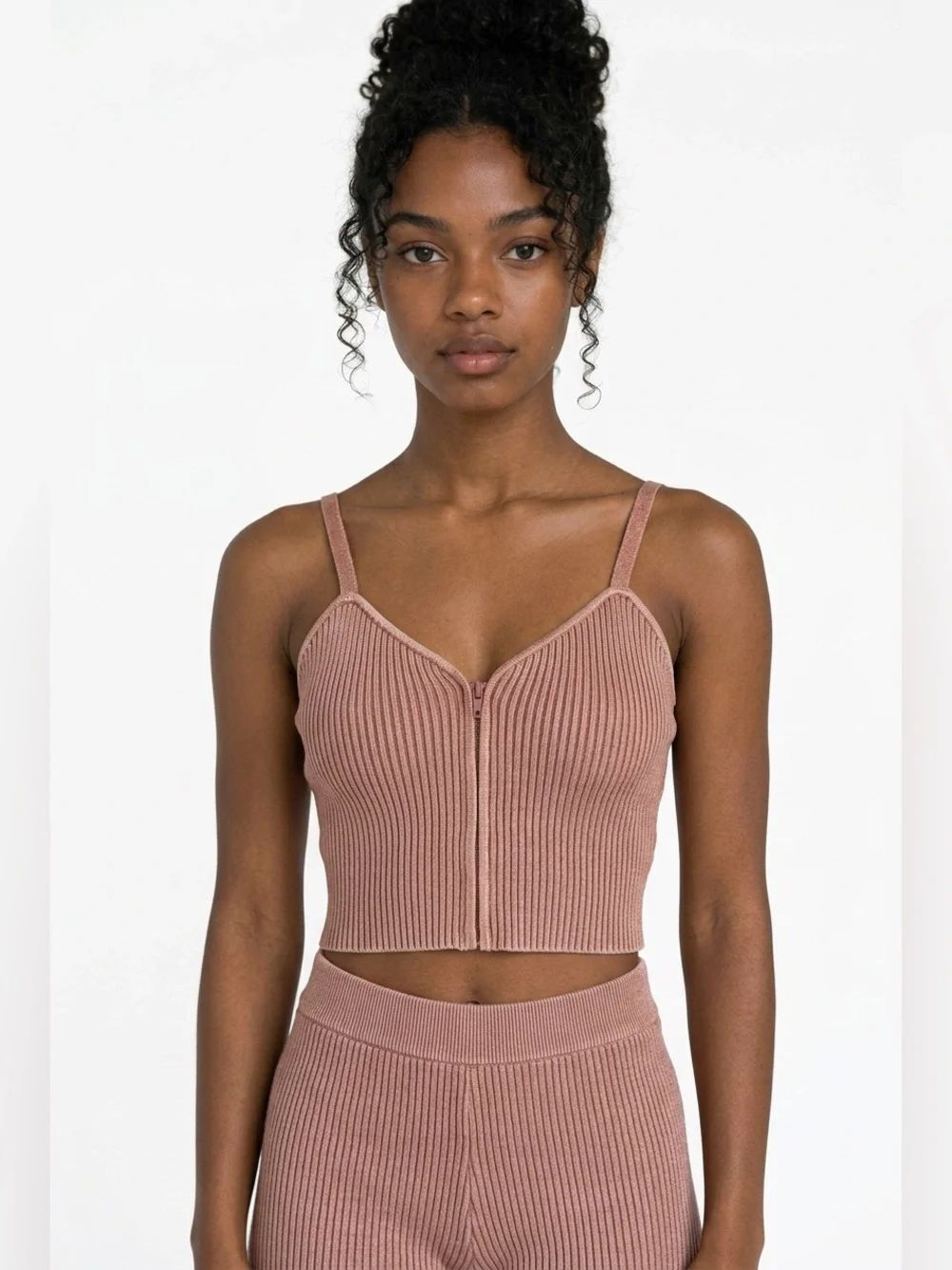 MUSTARD SEED | NEW Bless Your Heart Sweetheart Ribbed Tank Top Women’s Size L
